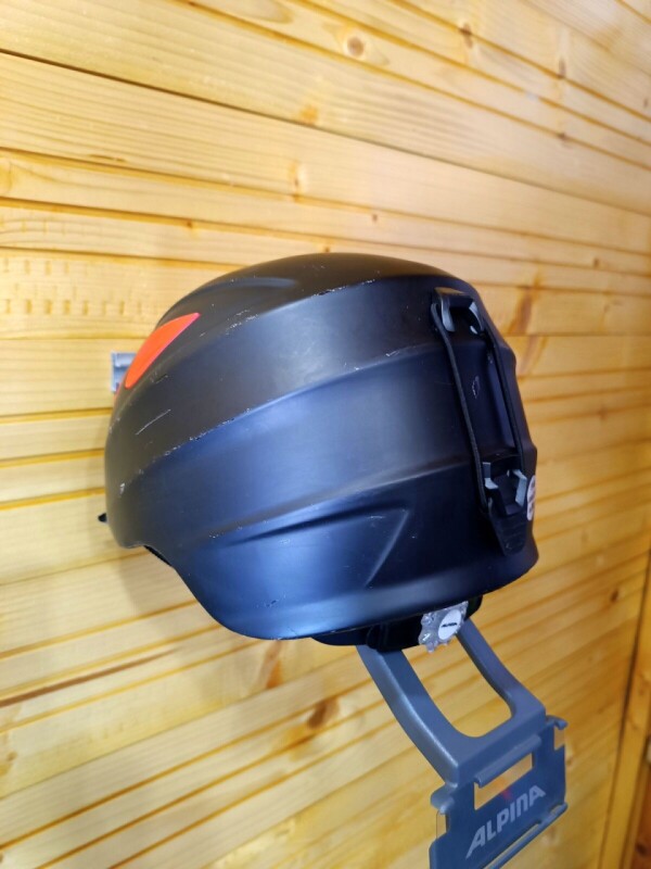 PRILBA ALPINA BLACK-RED 51-54CM